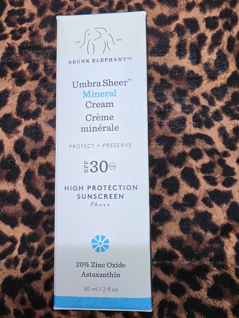 Umbra sheer mineral cream 30SPF High Protection Sunscreen
